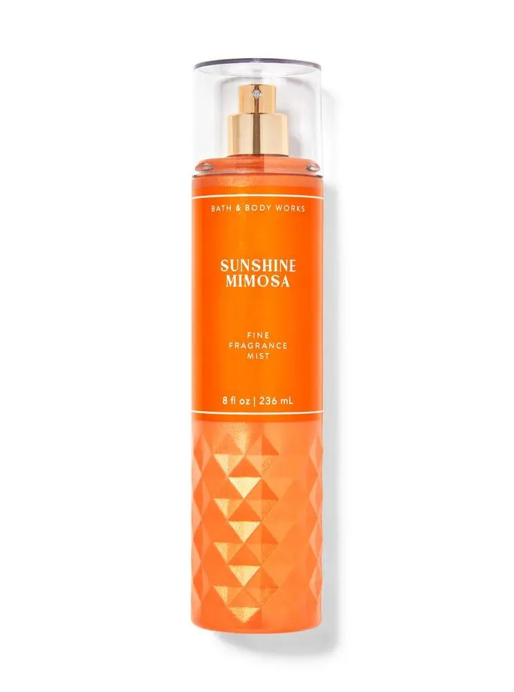 Bath & Body Works Sunshine Mimosa parfüm şişesi