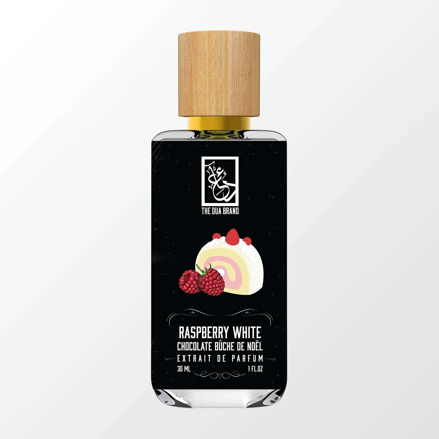 The Dua Brand Raspberry White Chocolate Bûche De Noël parfüm şişesi