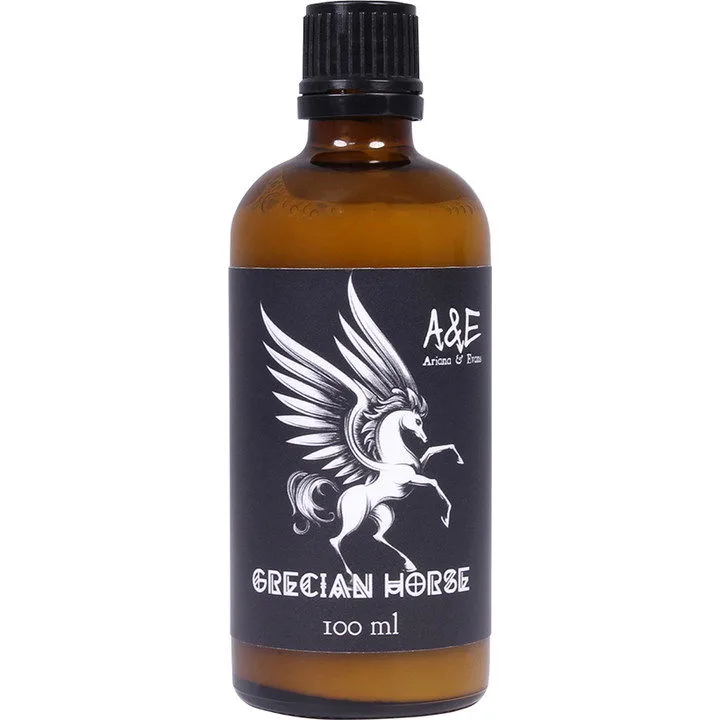 A & E Ariana & Evans Grecian Horse A & E Ariana & Evans Aftershave parfüm şişesi