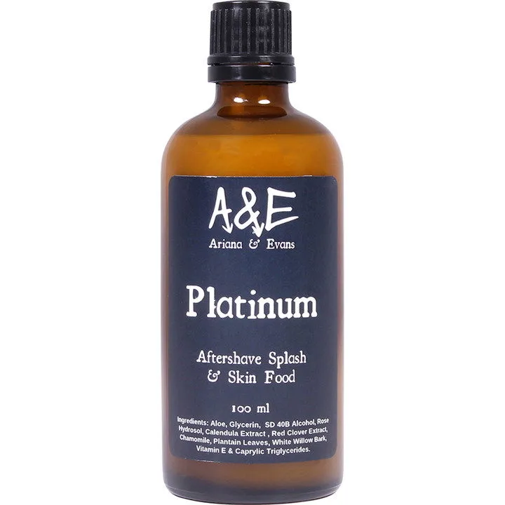 A & E Ariana & Evans Platinum parfüm şişesi