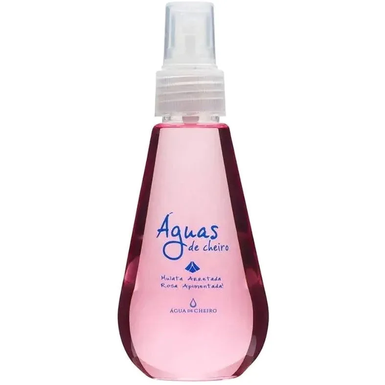 Água De Cheiro Mulata Arretada Rosa Apimentada! Água De Cheiro Body Splash parfüm şişesi