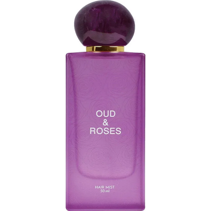 Ahmed Al Maghribi Oud & Roses عود و روز Ahmed Al Maghribi Hair Mist parfüm şişesi