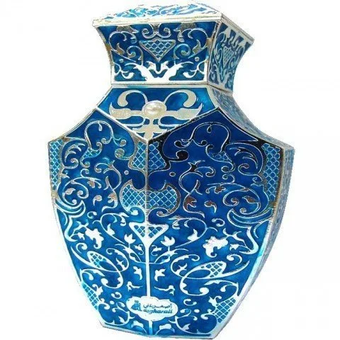 Asgharali Mouj Al Azraq parfüm şişesi