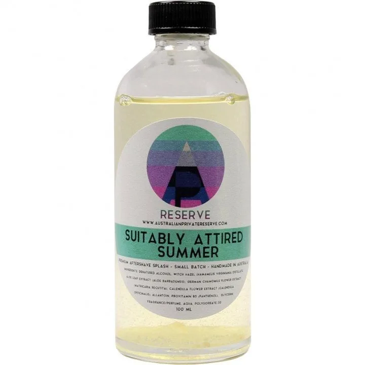 Suitably Attired Summer Australian Private Reserve Aftershave
