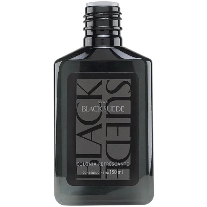 Avon Black Suede Avon Cologne parfüm şişesi