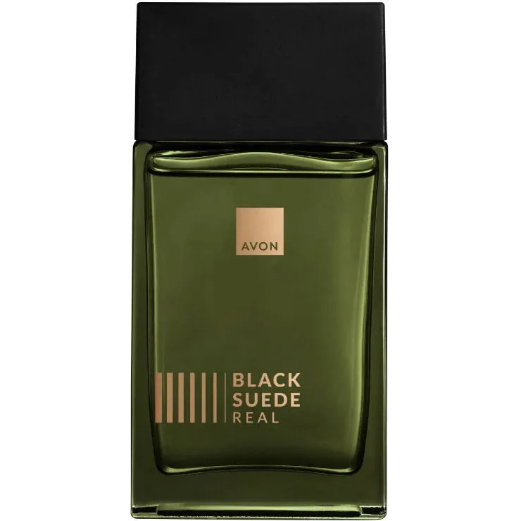 Avon Black Suede Real parfüm şişesi