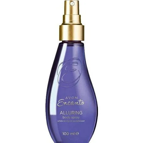 Avon Encanto Alluring Avon Body Spray parfüm şişesi
