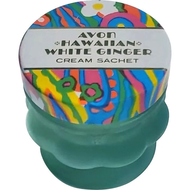 Avon Hawaiian White Ginger Avon Cream Perfume parfüm şişesi