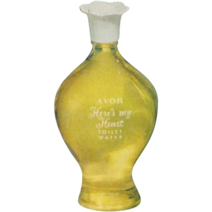 Avon Here's My Heart Avon Toilet Water parfüm şişesi