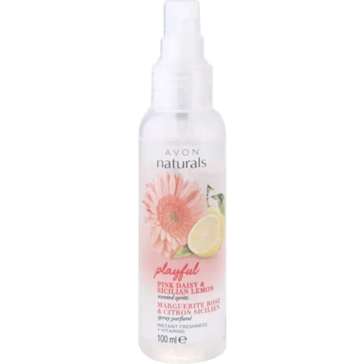 Avon Naturals Playful Pink Daisy & Sicilian Lemon parfüm şişesi