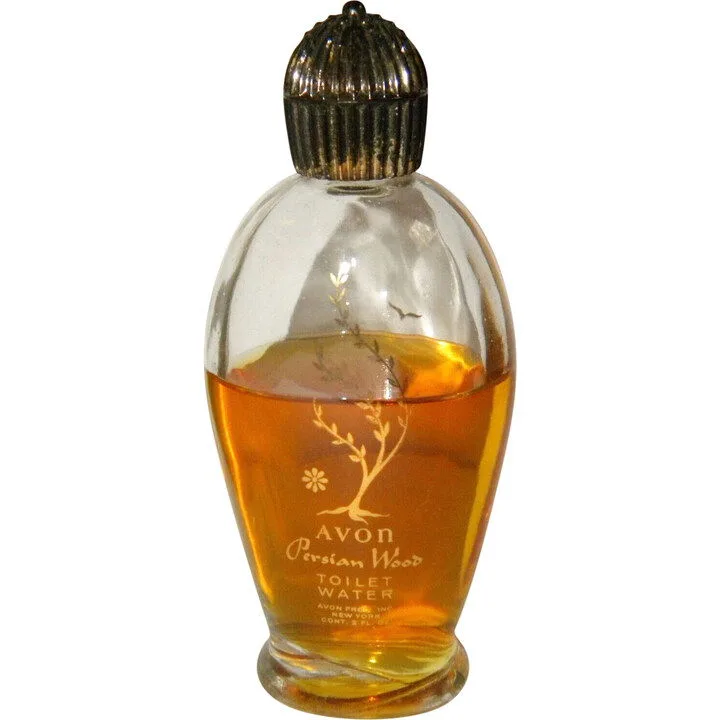 Avon Persian Wood Avon Toilet Water parfüm şişesi