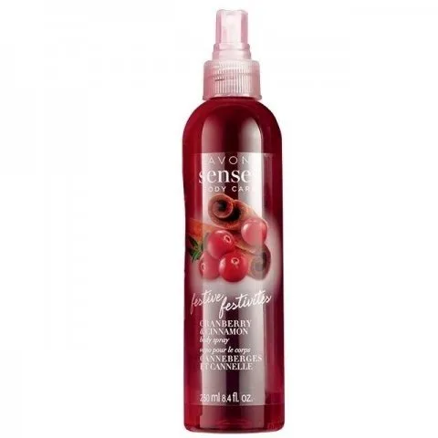 Avon Senses Festive Cranberry & Cinnamon Naturals Cranberry & Cinnamon parfüm şişesi