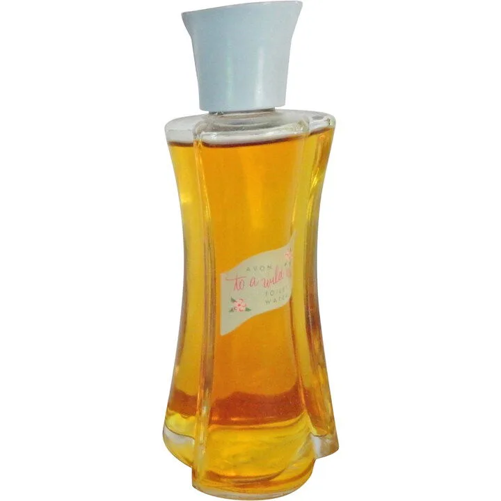 Avon To A Wild Rose Avon Toilet Water parfüm şişesi