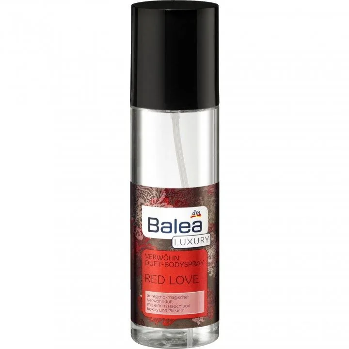 Balea Red Love parfüm şişesi