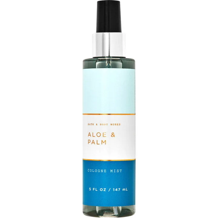 Bath & Body Works Aloe & Palm parfüm şişesi