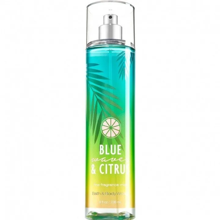 Bath & Body Works Blue Waves & Citrus parfüm şişesi