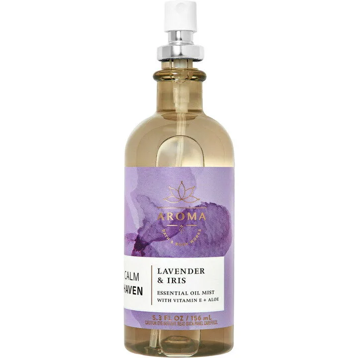Bath & Body Works Calm Haven Lavender & Iris parfüm şişesi