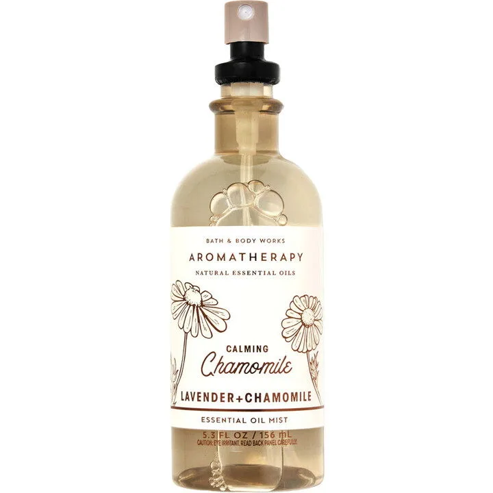 Bath & Body Works Calming Chamomile Lavender + Chamomile Sleep Lavender Chamomile parfüm şişesi