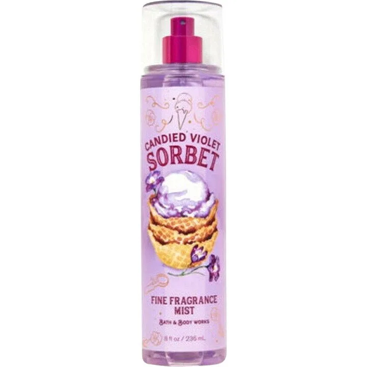 Bath & Body Works Candied Violet Sorbet parfüm şişesi