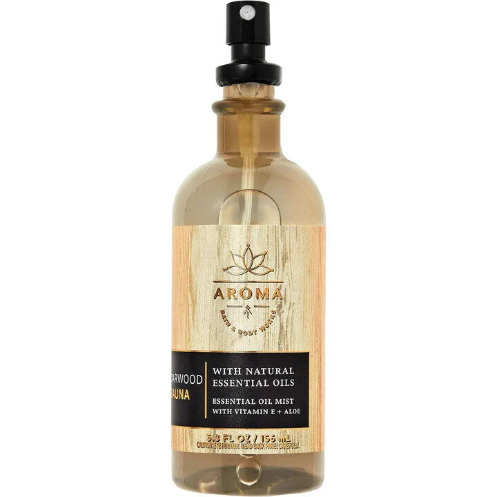 Bath & Body Works Cedarwood Sauna parfüm şişesi