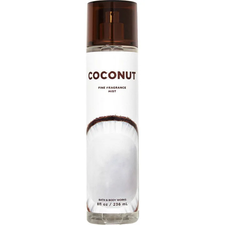 Bath & Body Works Coconut parfüm şişesi