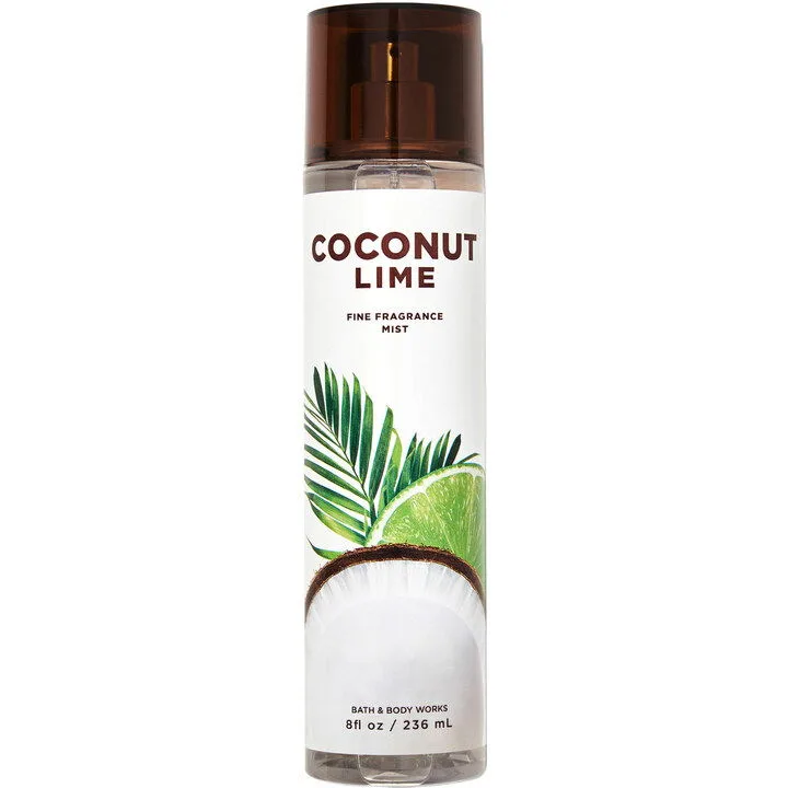 Bath & Body Works Coconut Lime parfüm şişesi