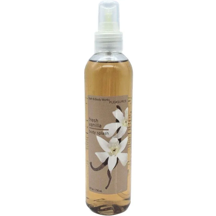 Bath & Body Works Fresh Vanilla Bath & Body Works Body Splash parfüm şişesi