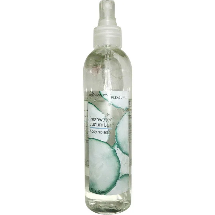 Bath & Body Works Freshwater Cucumber Bath & Body Works Body Splash parfüm şişesi