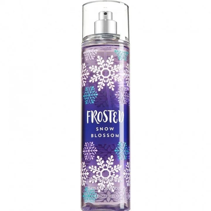 Bath & Body Works Frosted Snow Blossom parfüm şişesi