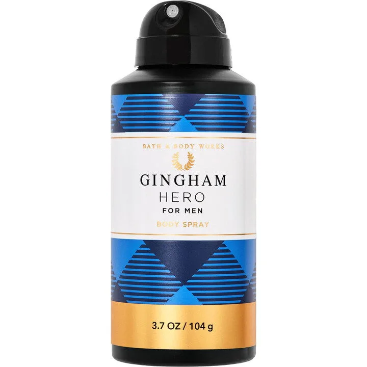 Bath & Body Works Gingham Hero Hero Bath & Body Works Body Spray parfüm şişesi