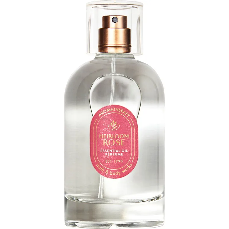 Bath & Body Works Heirloom Rose parfüm şişesi