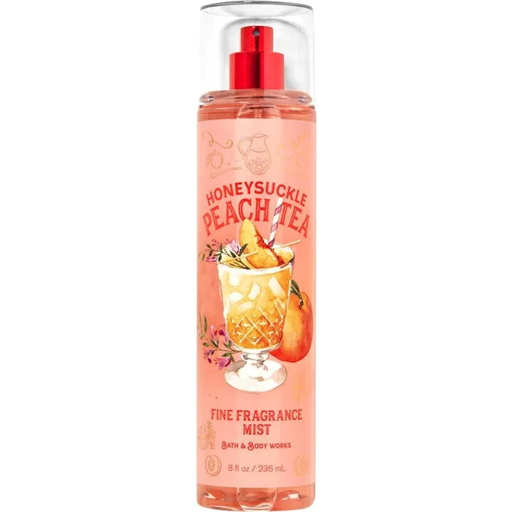 Bath & Body Works Honeysuckle Peach Tea parfüm şişesi