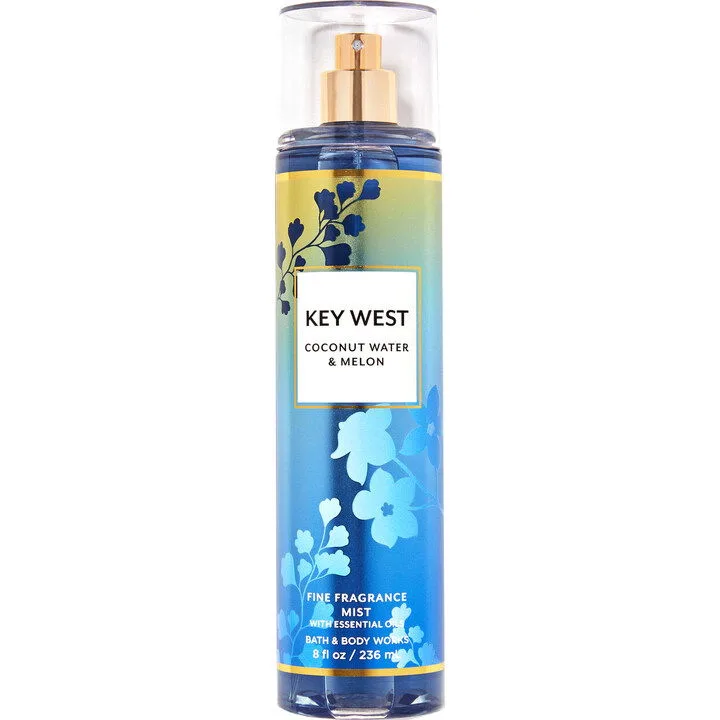 Bath & Body Works Key West Coconut Water & Melon parfüm şişesi