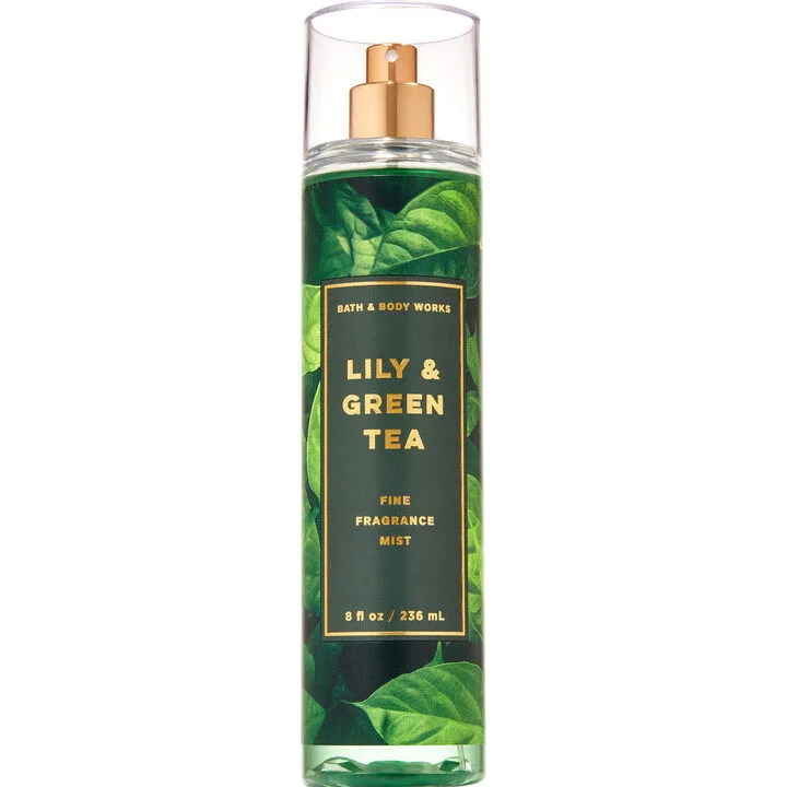 Bath & Body Works Lily & Green Tea parfüm şişesi