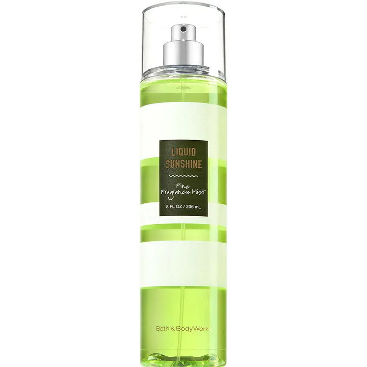 Bath & Body Works Liquid Sunshine parfüm şişesi