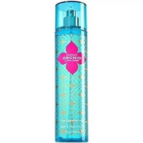 Bath & Body Works Morocco Orchid & Pink Amber Bath & Body Works Fragrance Mist parfüm şişesi