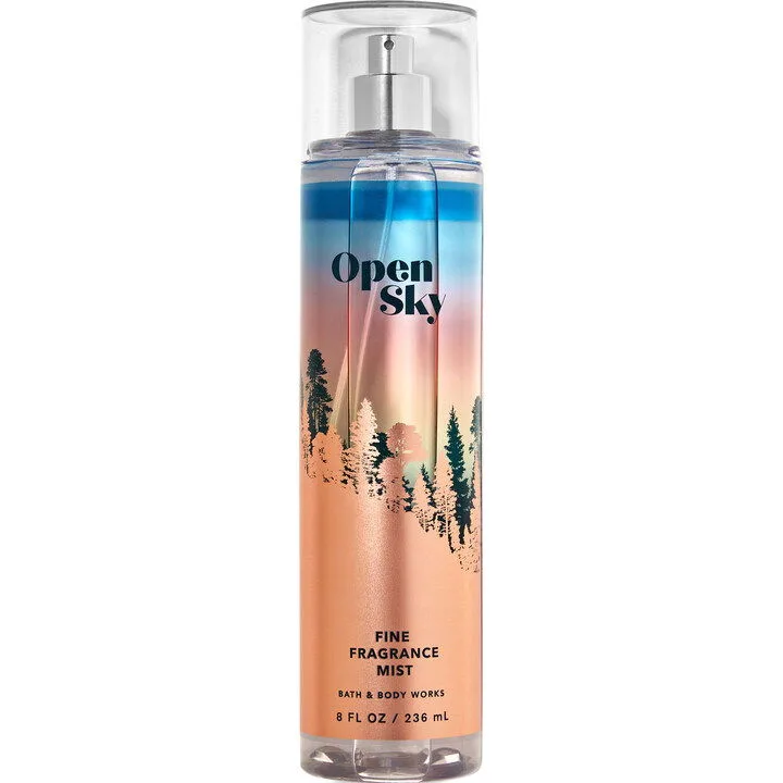 Bath & Body Works Open Sky parfüm şişesi