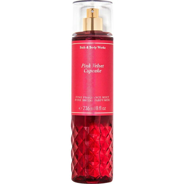 Bath & Body Works Pink Velvet Cupcake parfüm şişesi