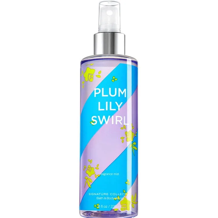 Bath & Body Works Plum Lily Swirl parfüm şişesi
