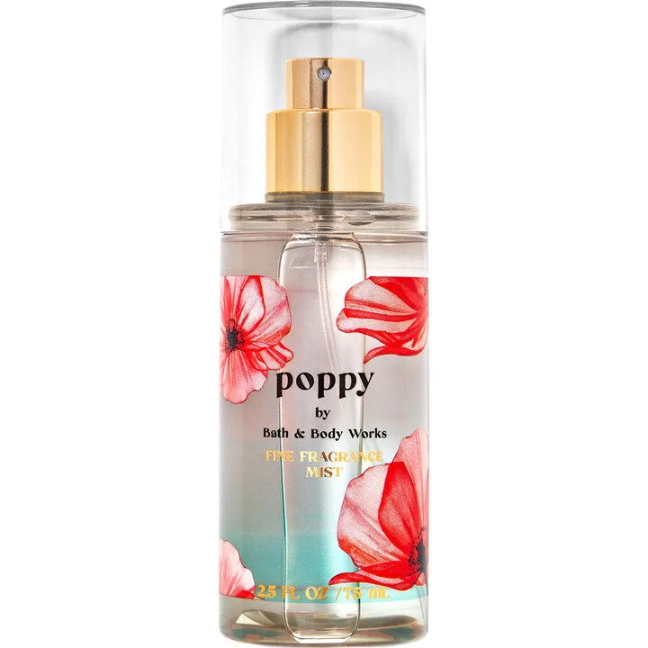 Bath & Body Works Poppy parfüm şişesi