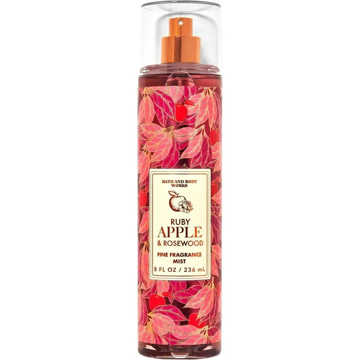 Bath & Body Works Ruby Apple & Rosewood parfüm şişesi