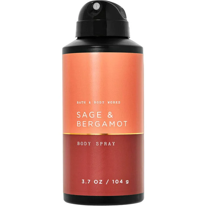 Bath & Body Works Sage & Bergamot parfüm şişesi