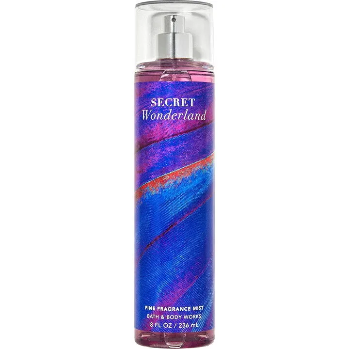 Bath & Body Works Secret Wonderland Bath & Body Works Fragrance Mist parfüm şişesi