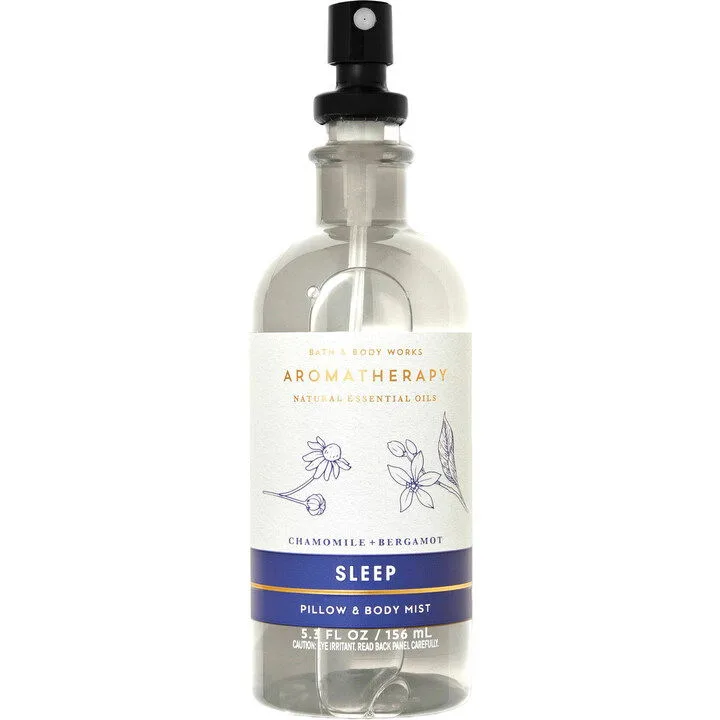 Bath & Body Works Sleep Chamomile + Bergamot parfüm şişesi