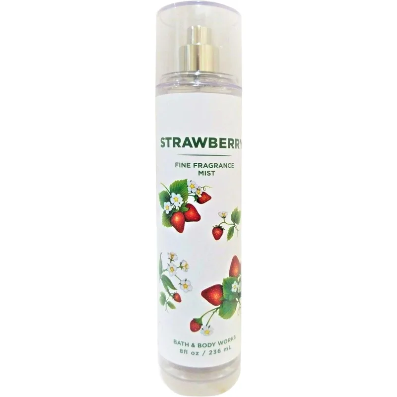 Bath & Body Works Strawberry parfüm şişesi
