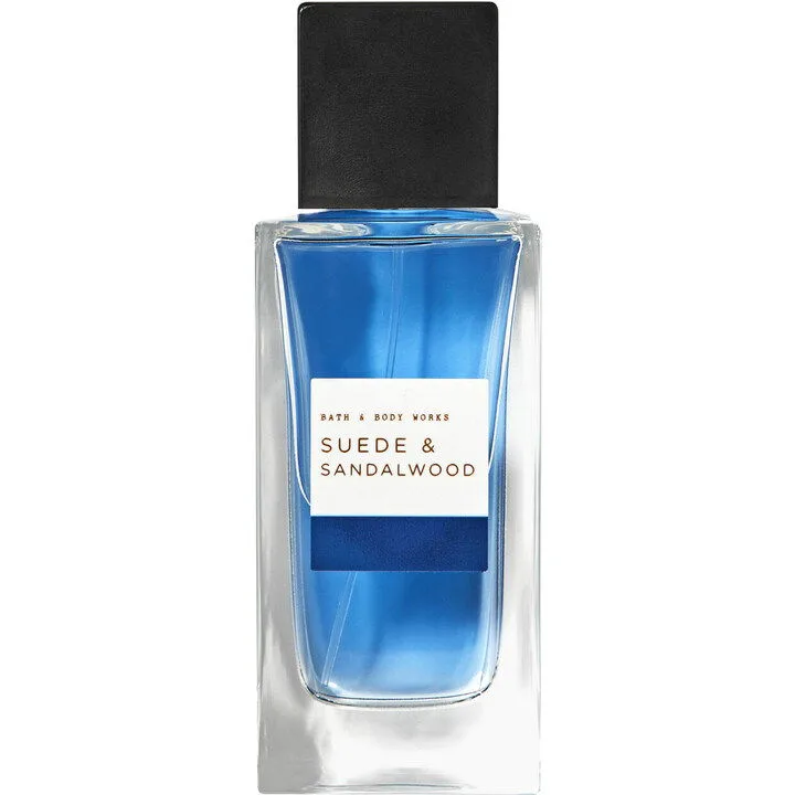 Bath & Body Works Suede & Sandalwood parfüm şişesi