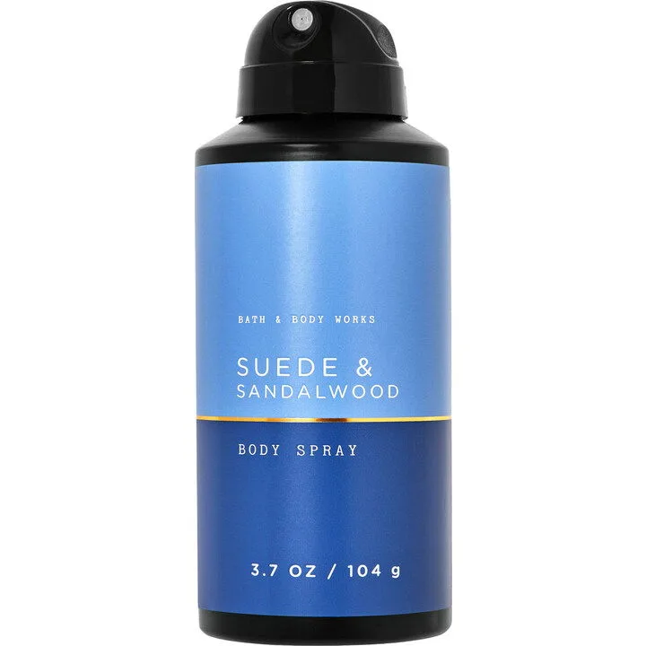 Bath & Body Works Suede & Sandalwood parfüm şişesi