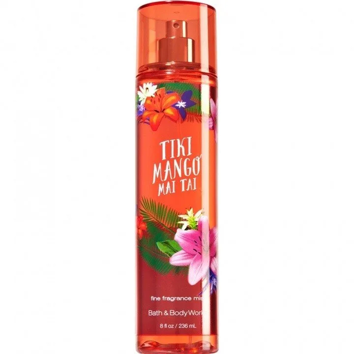 Bath & Body Works Tiki Mango Mai Tai parfüm şişesi