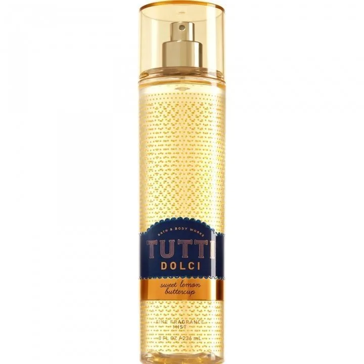 Bath & Body Works Tutti Dolci Sweet Lemon Buttercup parfüm şişesi