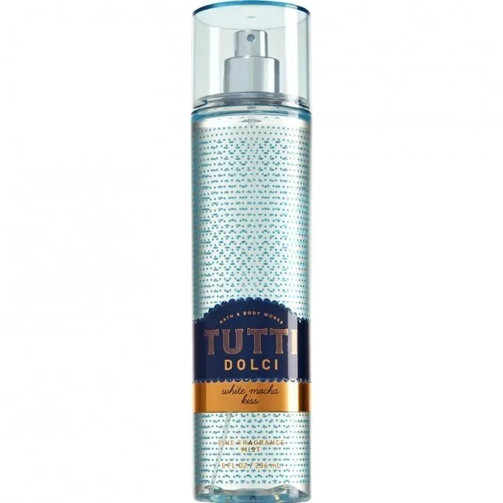 Bath & Body Works Tutti Dolci White Mocha Kiss parfüm şişesi